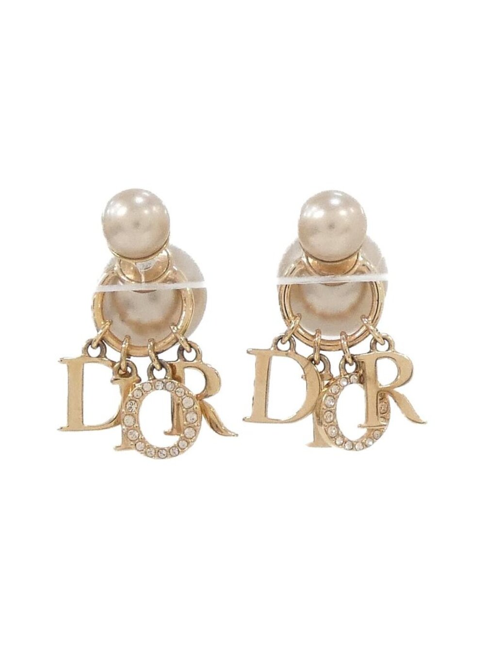 Dior Tribal Earrings Pink